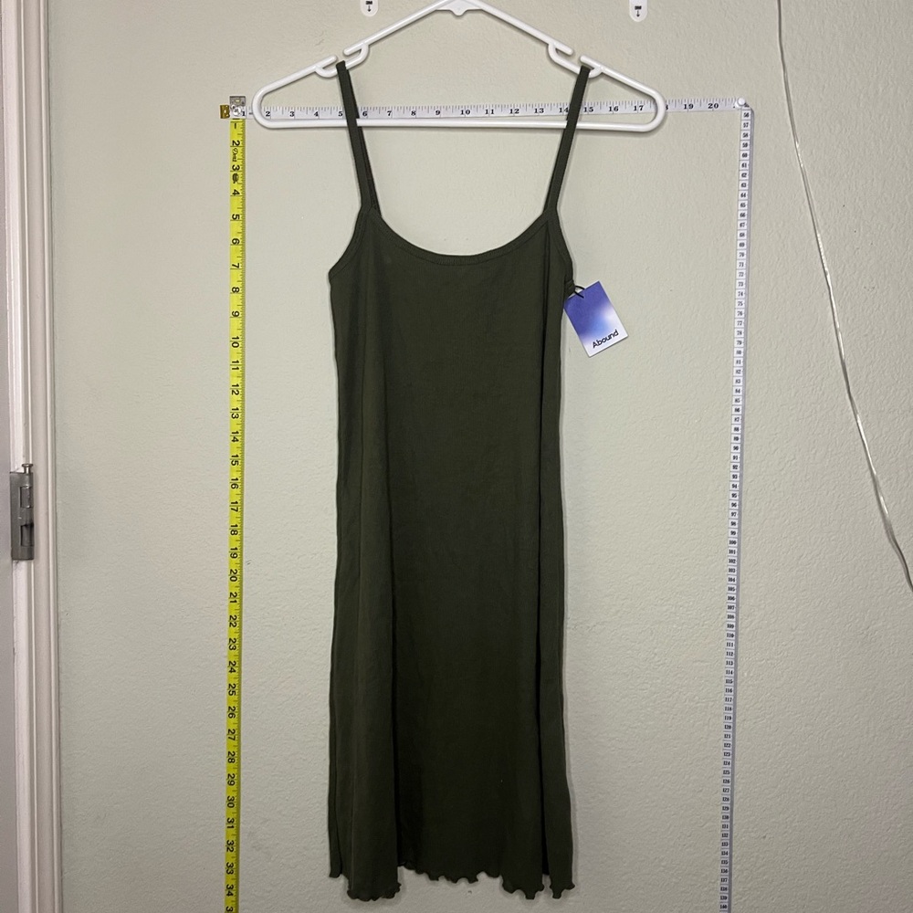 Nordstrom Olive Midi Dress